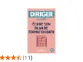 Couverture de livre rose avec le titre "Diriger un ACM, écrire son bilan de formation BAFD".