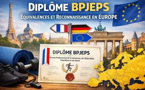 Diplôme BPJEPS : équivalences et reconnaissance en Europe. Le sport et la jeunesse s'ouvrent à l'international.