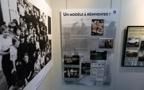 Enfants en colonie de vacances en Moselle, une histoire de l'été et de l'éducation.