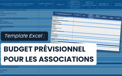 Budget prévisionnel pour associations, incluant les subventions, les contributions volontaires en nature et les dons.