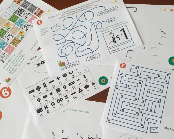 Jeux et énigmes pour un enfant de 12 ans : labyrinthes, rébus, codes secrets et jeux de piste pour une chasse au trésor amusante.