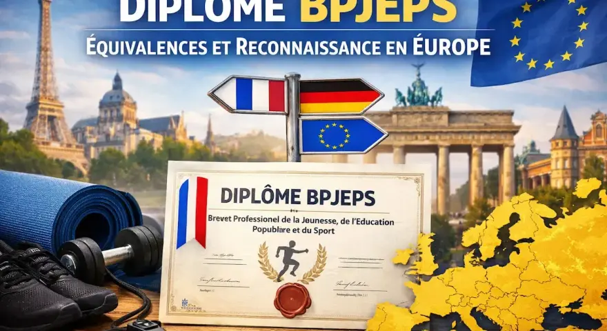 Diplôme BPJEPS : équivalences et reconnaissance en Europe. Le sport et la jeunesse s'ouvrent à l'international.