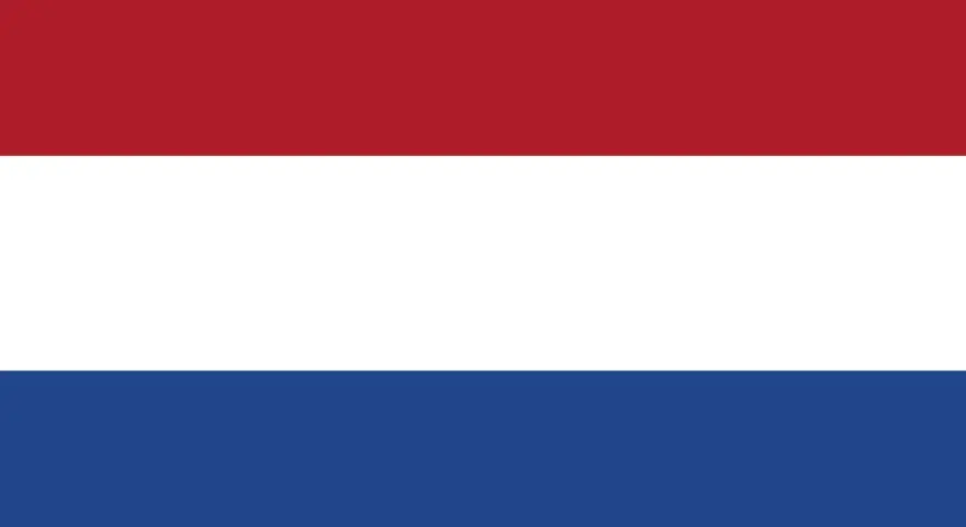 Drapeau des Pays-Bas, parfait pour annoncer les vacances scolaires aux Pays-Bas.